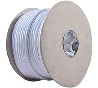 All Lengths 3093Y Heat Resistant 1.5mm 15 AMP Electrical Cable White Round 3 Core Wire Flex (10m)