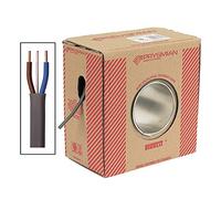 All Lengths 6242Y 2.5mm Twin and Earth Electric Cable Wire Flat T&E Grey BASEC Certified (100m)