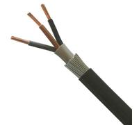 All Lengths SWA Steel Wire Armoured 4mm 3 Core Cable Outdoor Cable 6943X (20m)