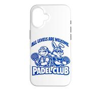 All Levels Are Welcome Padel Club - Padel Turtle Rabbit Case for iPhone 16