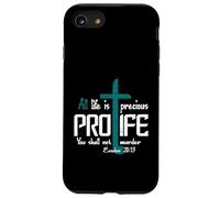 All Life is Precious - Pro-Life Christian Design Case for iPhone SE (2020) / 7/8
