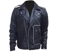 All Link John Travolta Leather Jackets - Grease Leather Jackets Black