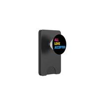 All Love Accepted Pansexual PopSockets PopWallet for MagSafe