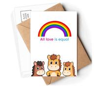 All Love Is Equal Art Deco Fashion Postcards Envelopes Cards Mailing Year Horse