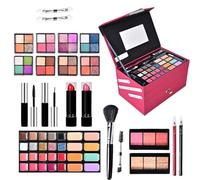 All Makeup Kit - Full Cosmetic Set Brushes, Lipsticks Eyeshadows More | Professionals Design Makeup Collection Women Girls, Portable Easy Handling Perfect For Presents Training For Everyday Use