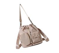 All-Matching Crossbody Bag For Women Drawstring Shoulder Trendy Handbag Korean Styles Work Casual Bucket Korean Styles Crossbody For Women Casual Bucket Drawstring Shoulder