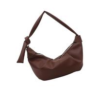 All-matching Crossbody Bag For Women Dumplings Bag Autumn Winter Shoulder Korean Styles Messengers Croissants Korean Styles Crossbody For Women Pu Leather Shoulder Dumplings