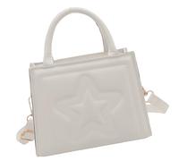 All-Matching Shoulder Bag For Woman Fashion Handbag Star Embossed Crossbody Bag PU Leather Top Handle Women Star Embossed Crossbody Top Handle Elegant Shoulder