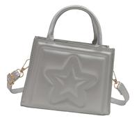 All-Matching Shoulder Bag For Woman Fashion Handbag Star Embossed Crossbody PU Leather Top Handle Large Capacity Shoulder Woman Pu Leather Handbag Korean Styles Crossbody
