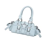 All-Matching Shoulder Bag For Woman Top Handle Bag Punk Styles Crossbody Trendy Handbag PU Leather Messengers Women Simple Crossbody Top Handle Handbag Pu Leather Shoulder