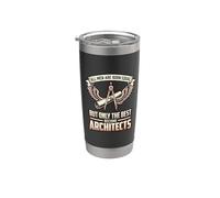 All Men are Born Equal The Best Become Architects Design Stainless Steel Insulated Tumbler