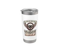 All Men are Born Equal The Best Become Drivers Racing Stainless Steel Insulated Tumbler