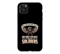 All Men Are Born Equal The Best Become Soldiers Military Case for iPhone 11 Pro Max