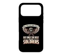 All Men Are Born Equal The Best Become Soldiers Military Case for iPhone 17 Pro Max