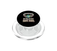 All Men Are Born Equal The Best Become Travel Agents Tourism PopSockets PopGrip for MagSafe