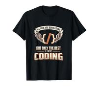 All Men are Born Equal The Best Like Coding Coder T-Shirt