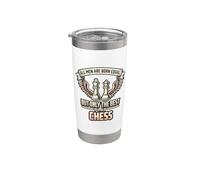 All Men are Born Equal The Best Play Chess Player Stainless Steel Insulated Tumbler