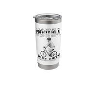 All Men are Created Equal Biking Cyclist Seventies 70s Dad Stainless Steel Insulated Tumbler