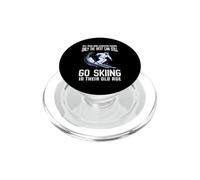 All Men Are Created Equal Only the Best Still Go Skiing PopSockets PopGrip for MagSafe