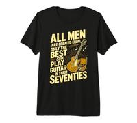 All Men are Created Equal Only The Best Still Play Guitar Premium T-Shirt