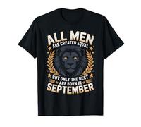 All Men are Created Equal The Best Born September Birthday T-Shirt