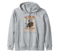 All Men Are Created Equal The Best Play Guitar Seventies 70s Zip Hoodie