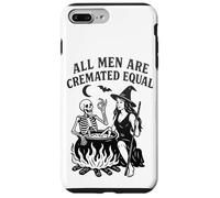 All Men Are Cremated Equal, Witch Cauldron Graphic Tee Case for iPhone 7 Plus/8 Plus