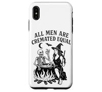 All Men Are Cremated Equal, Witch Cauldron Graphic Tee Case for iPhone XS Max