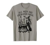 All Men are Cremated Equal, Witch Cauldron Graphic Tee T-Shirt