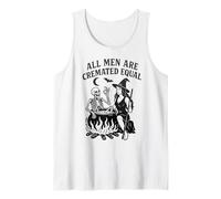 All Men are Cremated Equal, Witch Cauldron Graphic Tee Tank Top