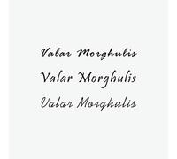 All Men Are Mortal English Letter Temporary Tattoo Stickers Are Waterproof And Long-Lasting Tattoo Sticker Fake Tattoo