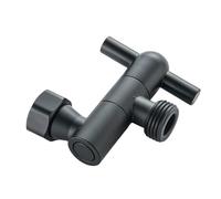 All-Metal 360 Rotatable Shower Extension Arm, 0.5 Thread Adapter, Tool-Free Bathroom Fixture, Compact Home Design Stainless Steel Shower Adapter