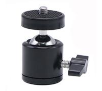 All Metal Construction 360°Swivel Tripod Round Head with 1/4 Screw Thread for Professional and Amateur Photographers