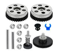 All Metal Extruder for Hgx Lite Extruder 2.0 Hardened Steel Reduction Double Gear Kit 3D Printers Accessory Wear Resistant Gear Kit