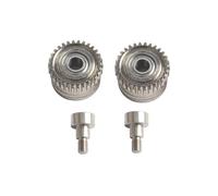 All Metal Extruder Gear Nickel Plated High Hardness Filament Drive Compatible with K1 K1MAX K1C 3D Printers Suitable for Various Filaments PLA ABS PETG Printer Accessories Parts