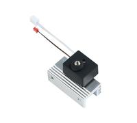 All Metal Extruder Heater Block Extrusion Hot End Set Featuring Silcone Sleeve and 0.4mm Metal Nozzle Plated Copper Nozzle