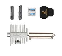 All Metal Extruder Hot End Stainless Steel Hotend Print Head for 3D Printers Enhances Heat Conductivity Replacement Hotend Nozzle