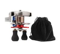 All Metal Fishing Reel BA60, 2.5:1 Speed Ratio, 2 BB, Right Hand - Automatic Line Arranging, Durable Alloy Build, Ideal for Raft and Reservoir Fishing (Left Hand Version)