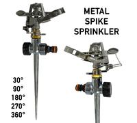 ALL METAL lawn /grass flick around sprinkler,fully adjustable head
