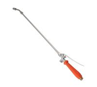 All Metal Replacement Sprayer Wand, 29 Inches 1/4 & 3/8 Brass Barbs Sprayer Wand, Adjustable Stainless Steel Sprayer Wand with Shut Off Valve & Copper Sprayer Nozzle