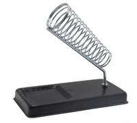 All Metal Soldering Iron Stand 201 Model with Sponge - Heavy Duty Holder for Welding Tools & Tips - Black Desktop Station(with Sponge)