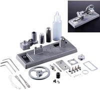 All Metal Stirling Engine Model Kit - DIY Build Set For Adults Science Hobby Experiment Metal Engine Model Kits for Adults To Build