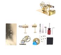All Metal Stirling Engine Motor Model Science Educational Toy Electricity Generator Power Generator Kit For Truck