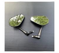 All Model Year Sport Dirt Bikes ATV Handlebar End Mirror Motorcycle Foldable Oval HD Rearview Mirror(A)