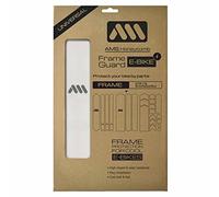 All Mountain Style AMS Frame Guard E-Bike - Protects your bike from scratches and dings, Clear/Silver