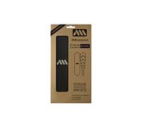 All Mountain Style AMS High Impact Frame Guard Basic - Protects your bike from scratches and dings, Black/Silver