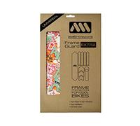 All Mountain Style AMS High Impact Frame Guard Extra - Protects Your Bike from Scratches and dings, Born to Be Rider Red (AMSFG2BRRD)