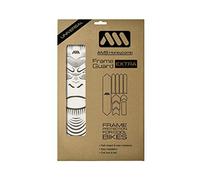 All Mountain Style AMS High Impact Frame Guard Extra - Protects your bike from scratches and dings, Clear/Ape