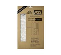All Mountain Style AMS High Impact Frame Guard Extra - Protects Your Bike from Scratches and dings, Red Bull Hard White