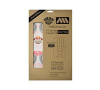 All Mountain Style AMS High Impact Frame Guard Extra - Protects your bike from scratches and dings, Red Bull Free Grey